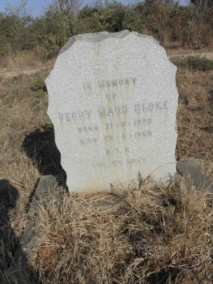 CLOKE Peggy Maud 1929-1960