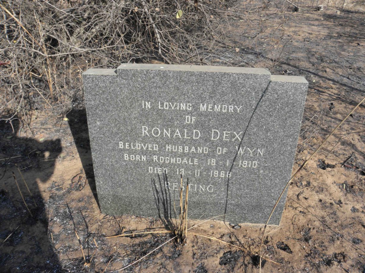 DEX Ronald 1910-1968