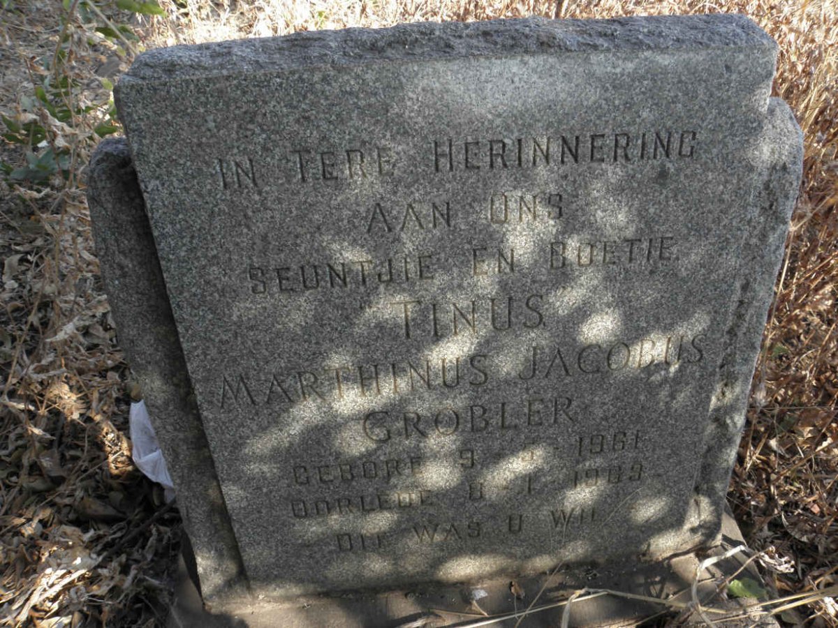 GROBLER Marthinus Jacobus 1961-1969