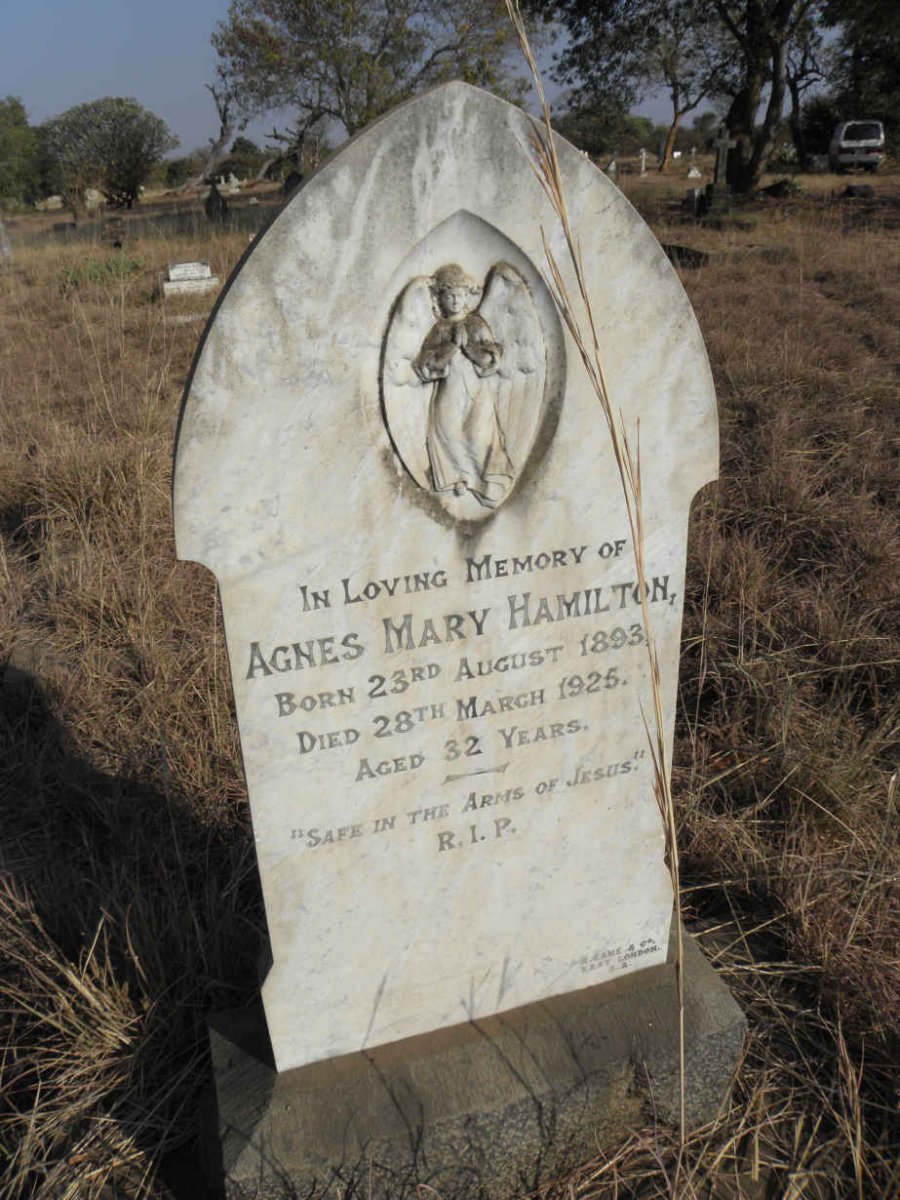 HAMILTON Agnes Mary 1893-1925