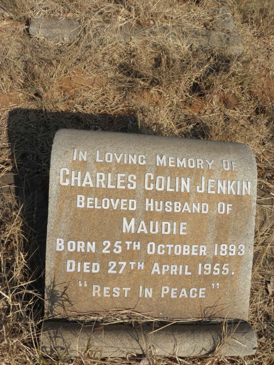 JENKIN Charles Colin 1893-1955