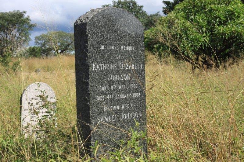 JOHNSON Kathrine Elizabeth 1900-1962