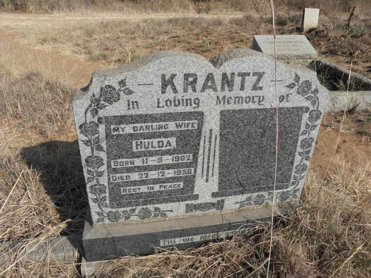 KRANTZ Hulda 1902-1958