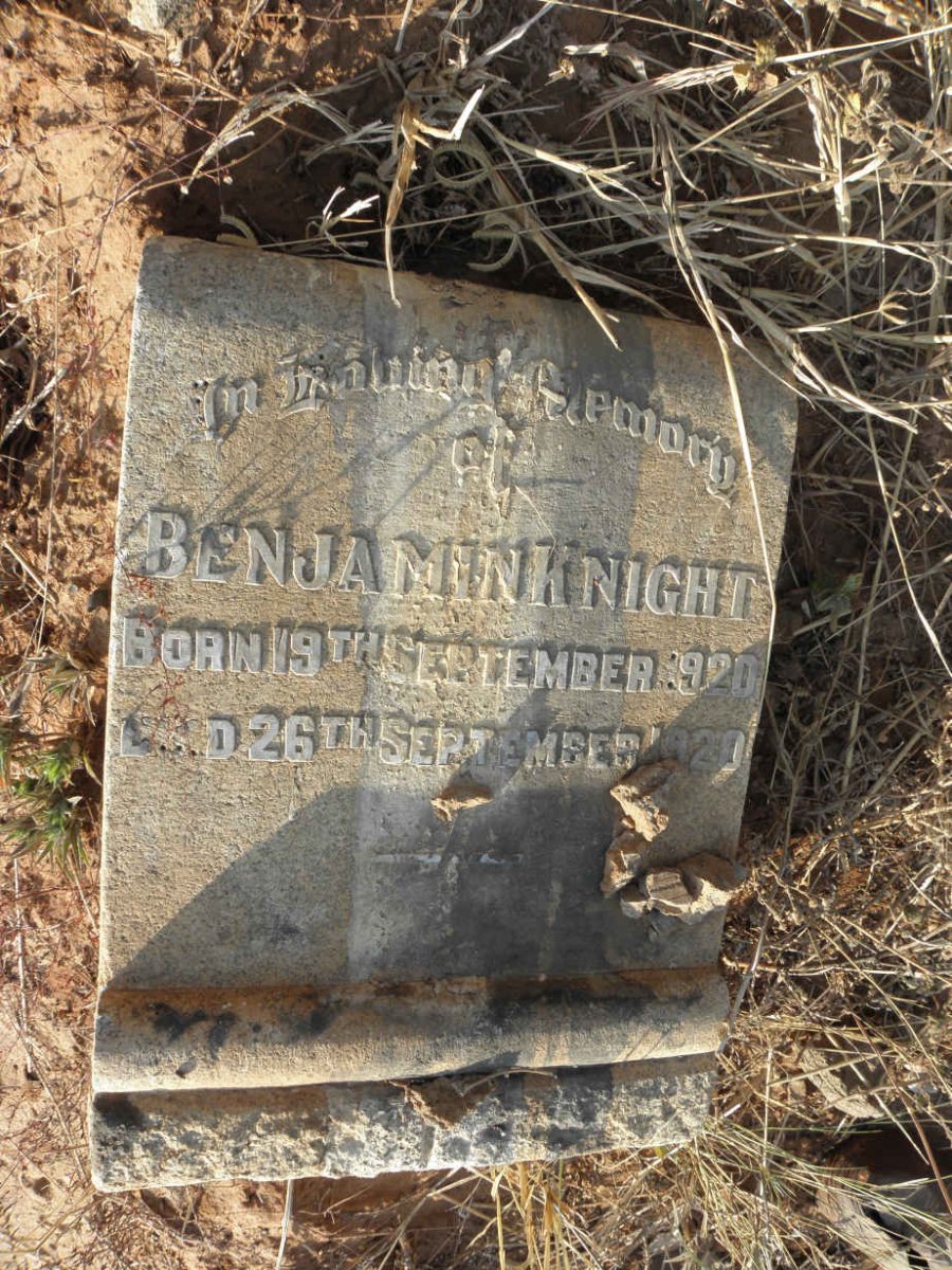 KNIGHT Benjamin 1920-1920