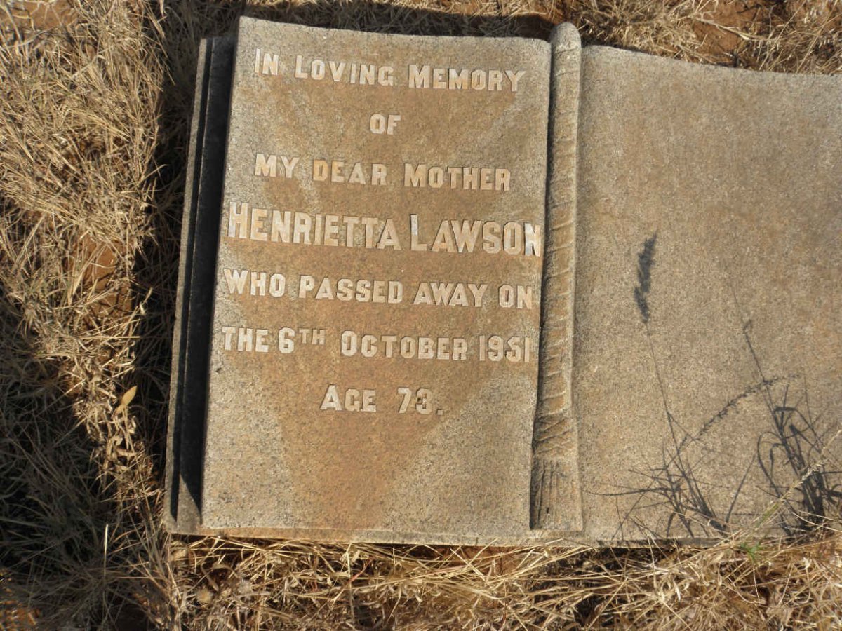 LAWSON Henrietta -1951
