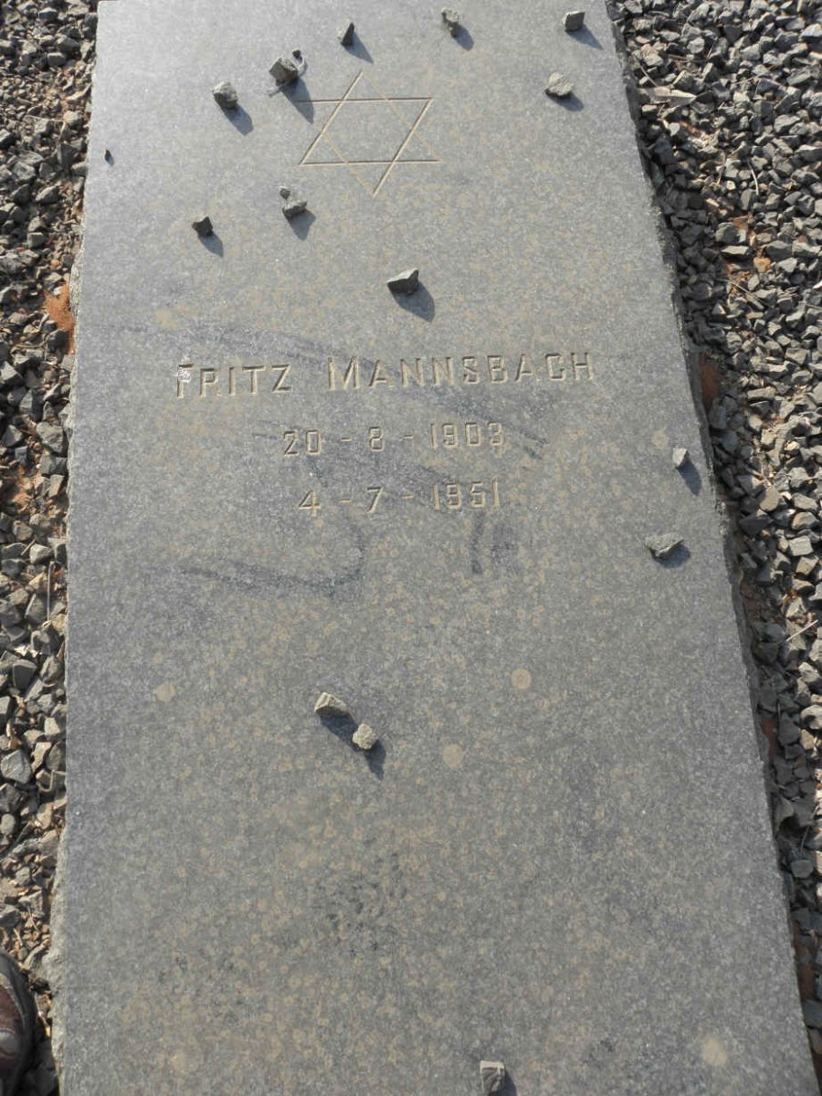 MANNSBACH Fritz 1903-1951