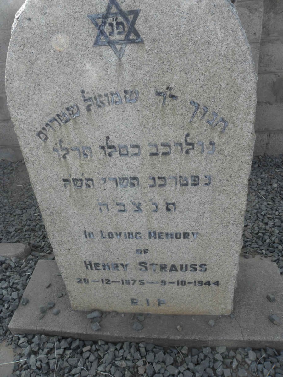 STRAUSS Henry 1875-1944