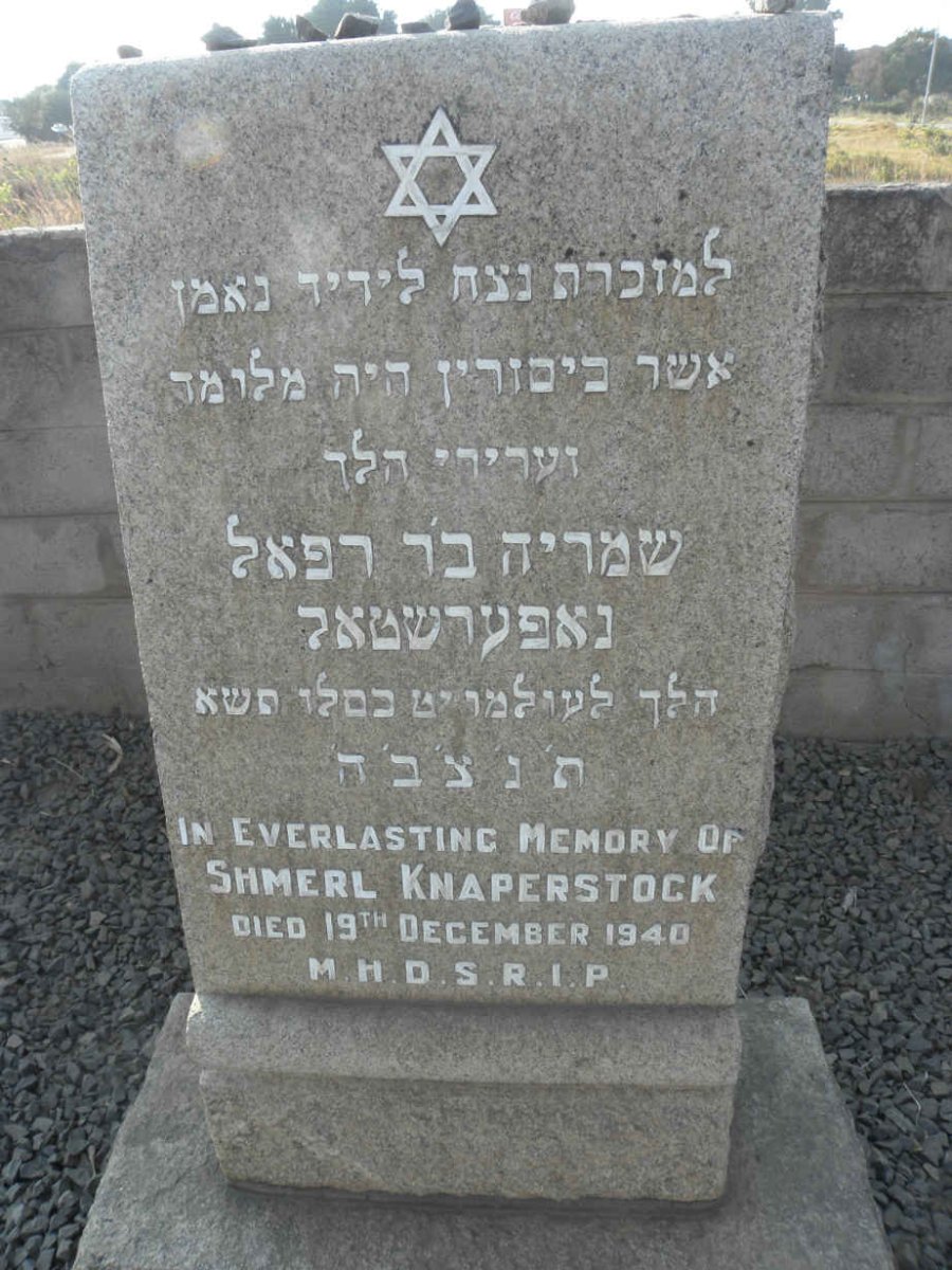KNAPERSTOCK Schmerl -1940