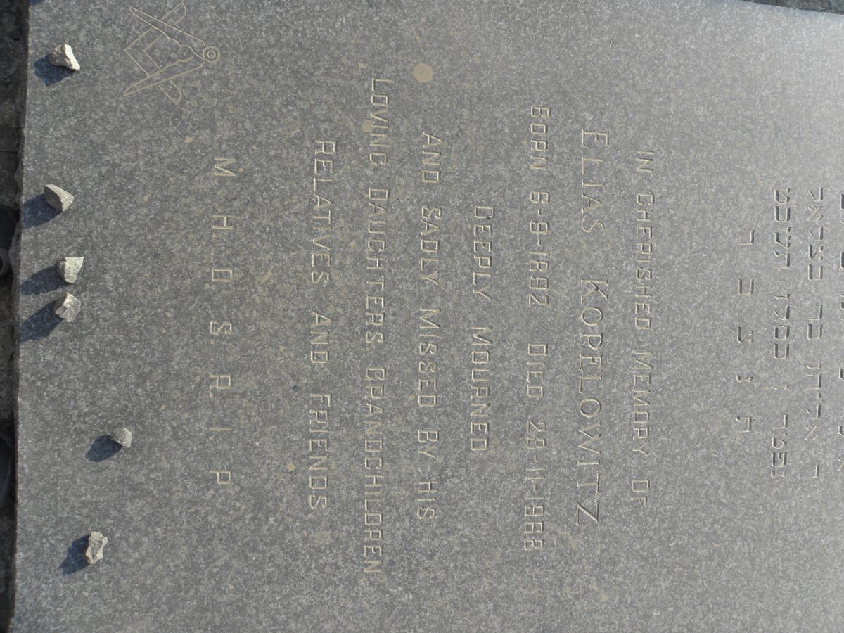 KOPELOWITZ Elias 1892-1968