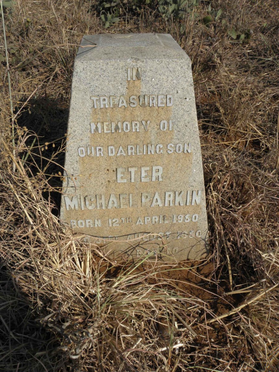 PARKIN Peter Michael 1950-1950