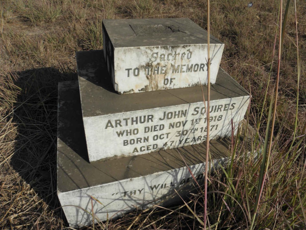 SQUIRES Arthur John -1871-1918