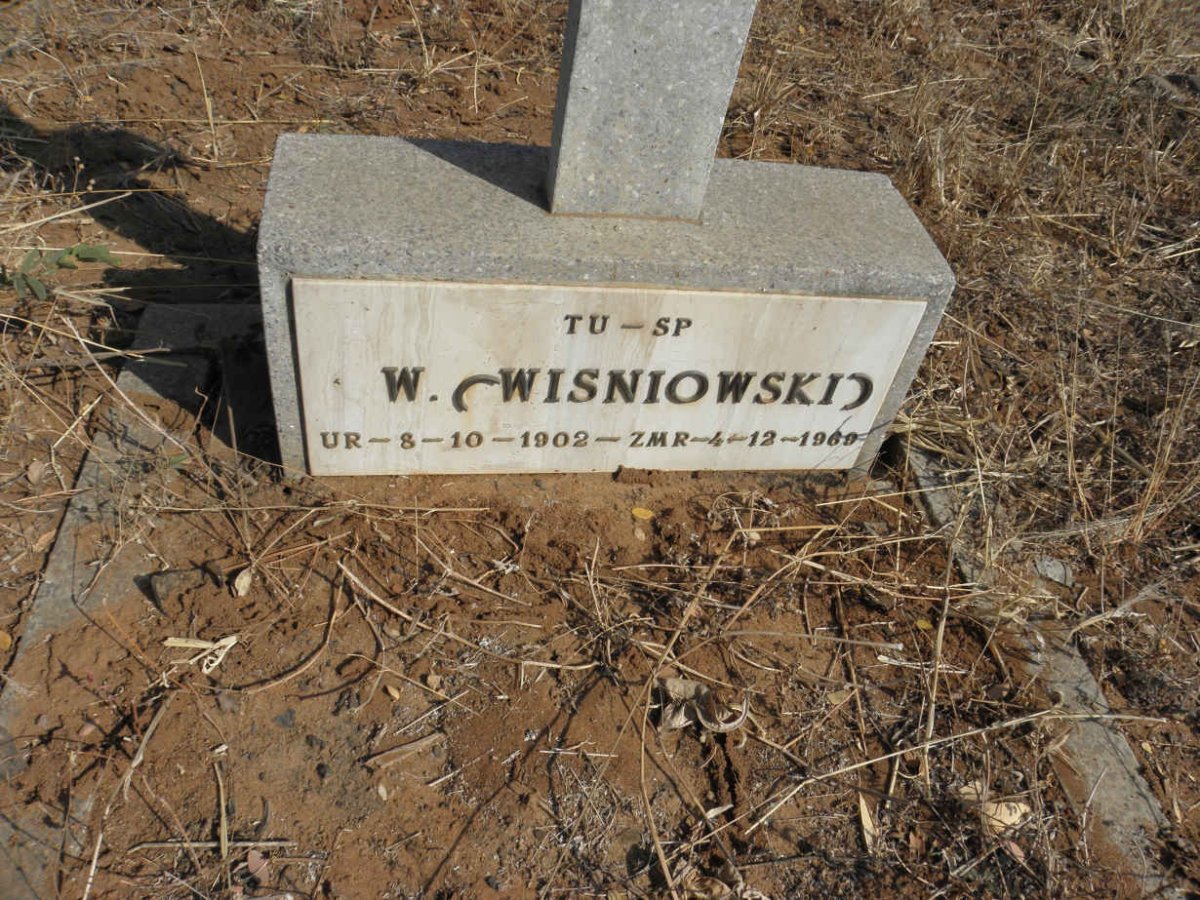 WISNIOWSKI W. 1902-1969
