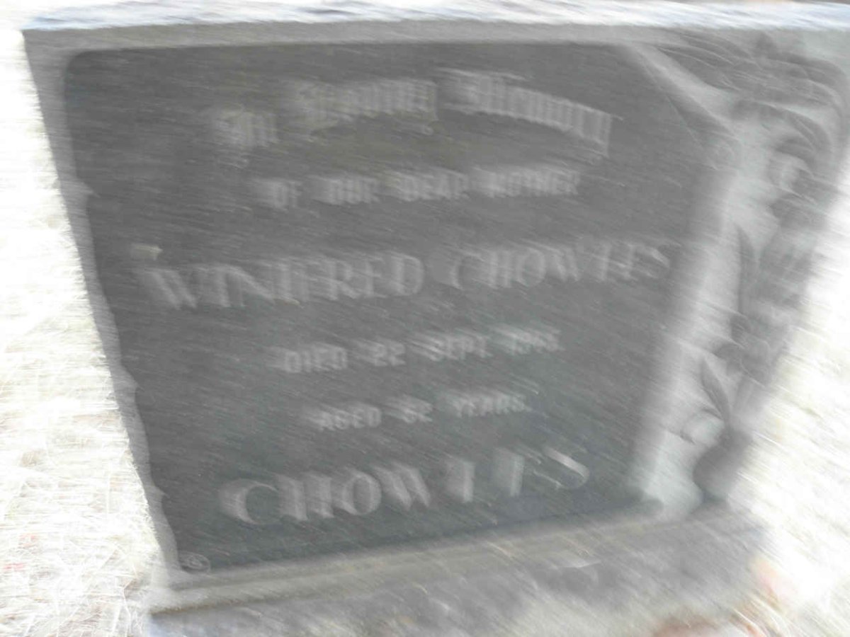 CHOWLES Winifred -1945