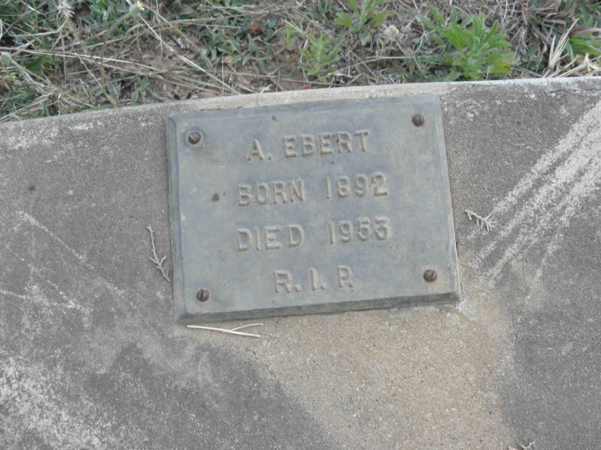 EBERT A. 1892-1953