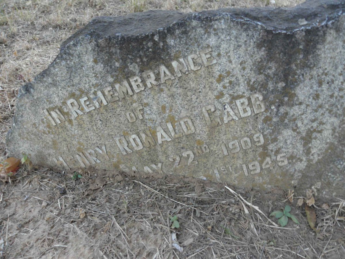 GABB Henry Ronald 1909-1945