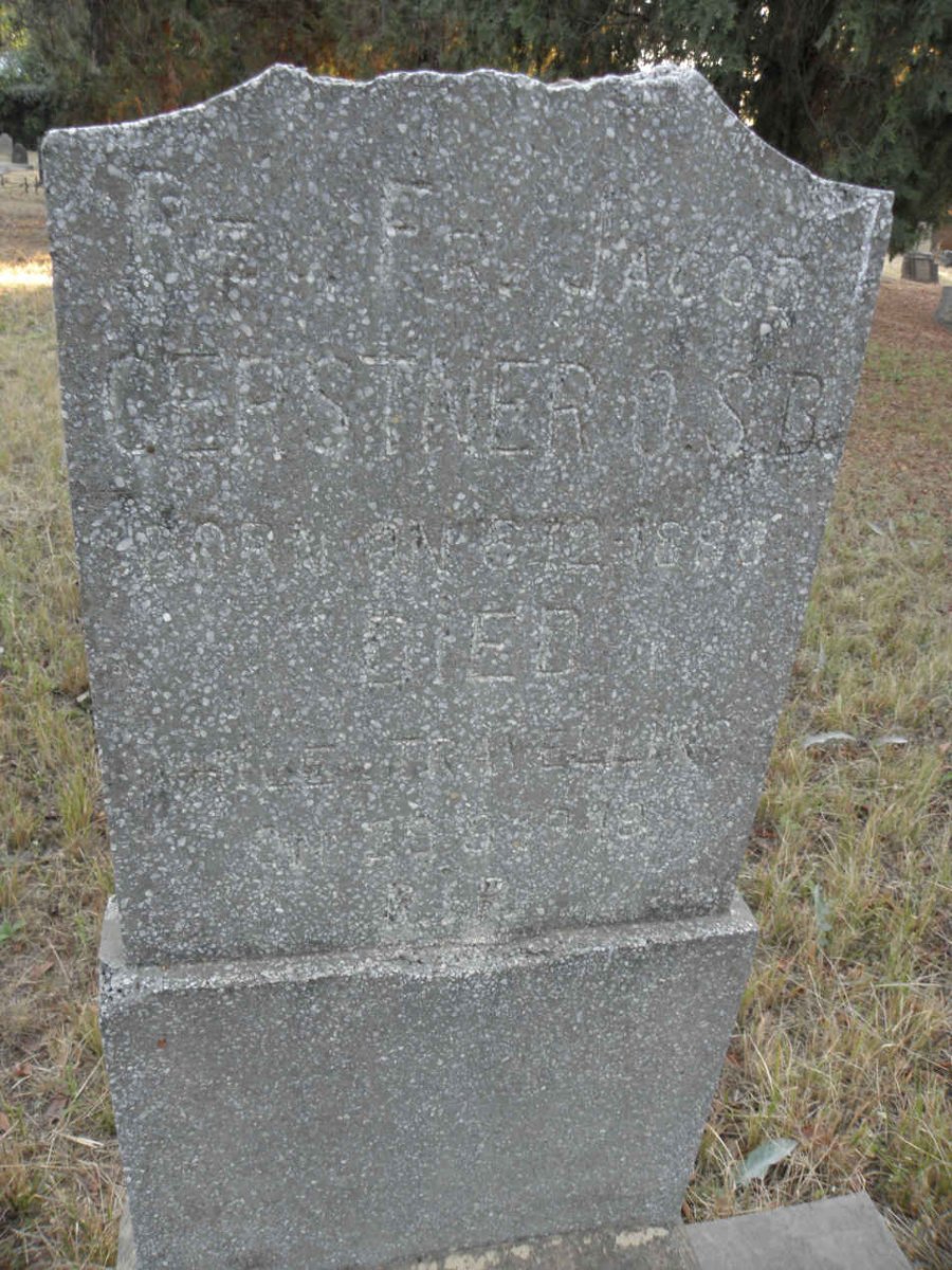 GERSTNER Jacob 1888-
