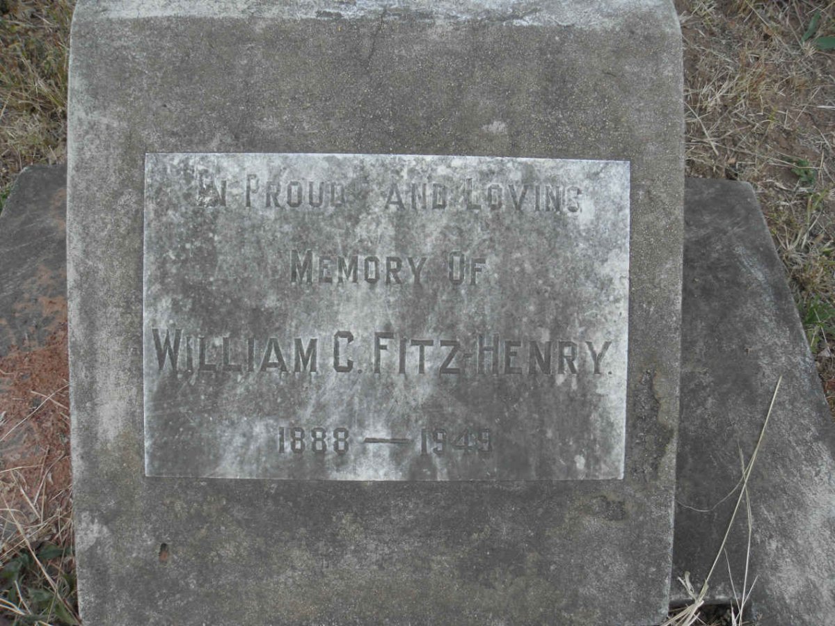 HENRY William C., Fitz 1888-1949