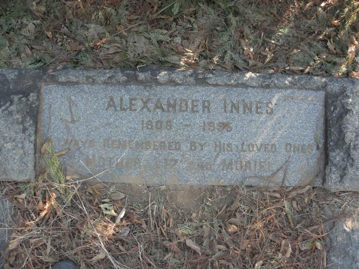 INNES Alexander 1906-1955