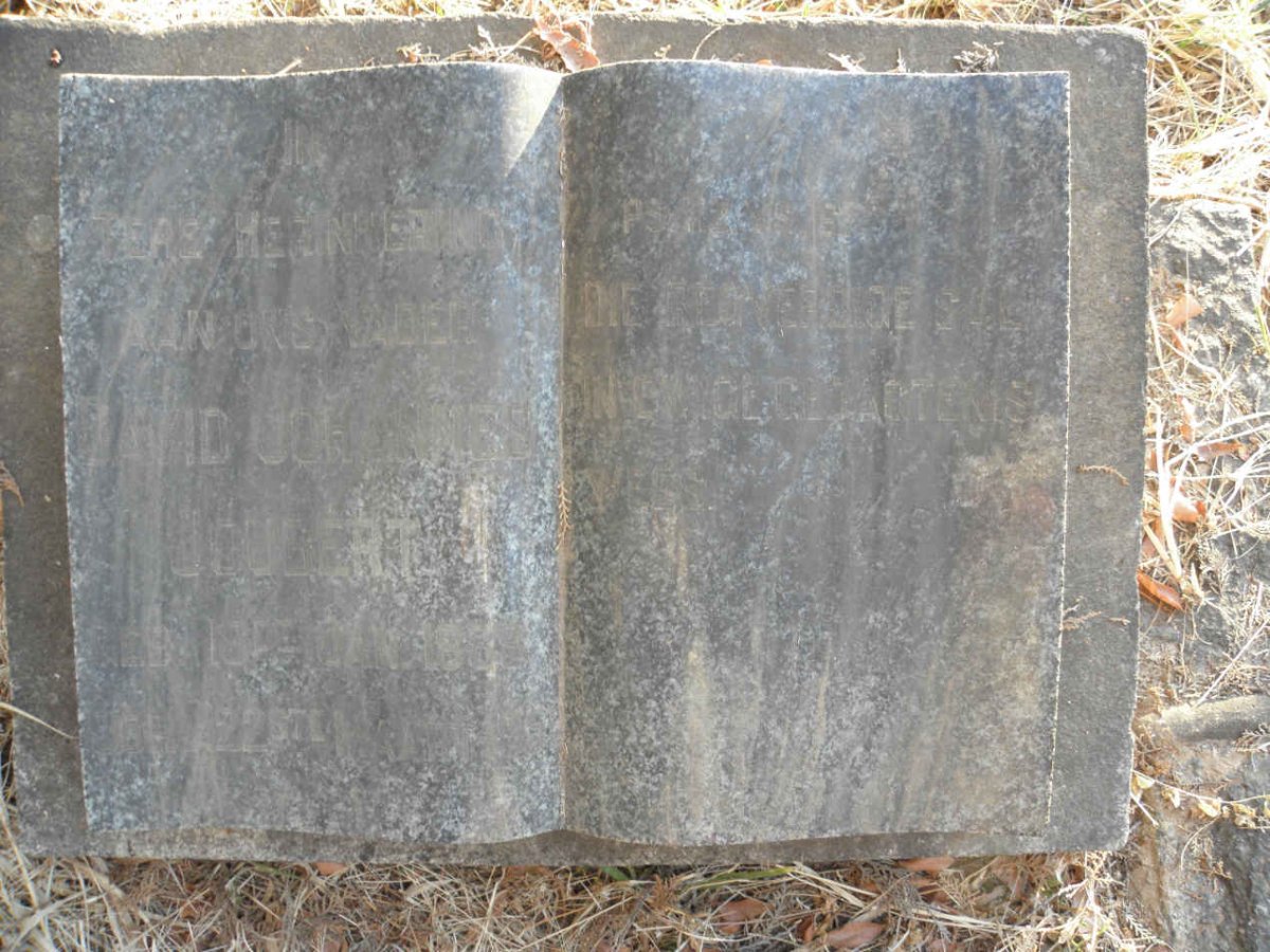 JOUBERT David Johannes 1899-1951