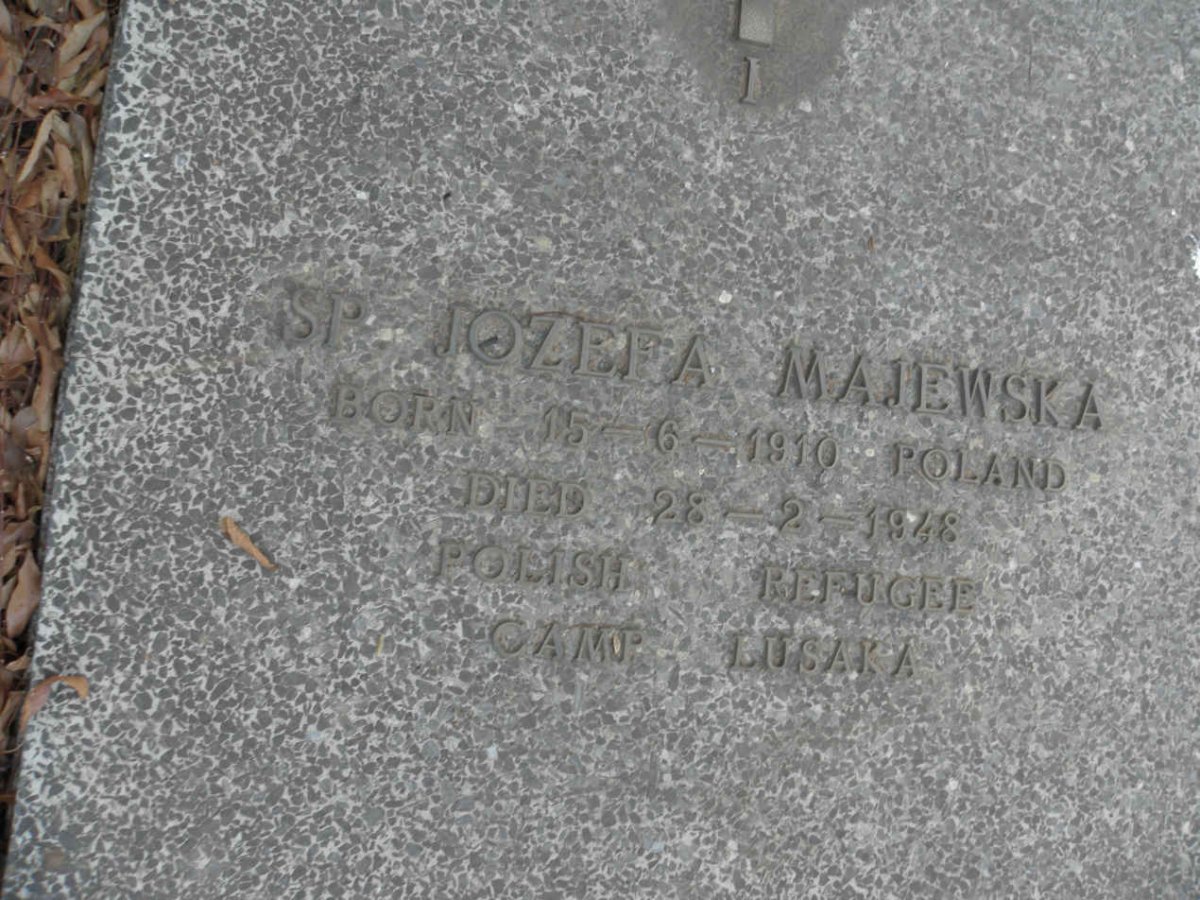 MAJEWSKA Jozefa 1910-1948