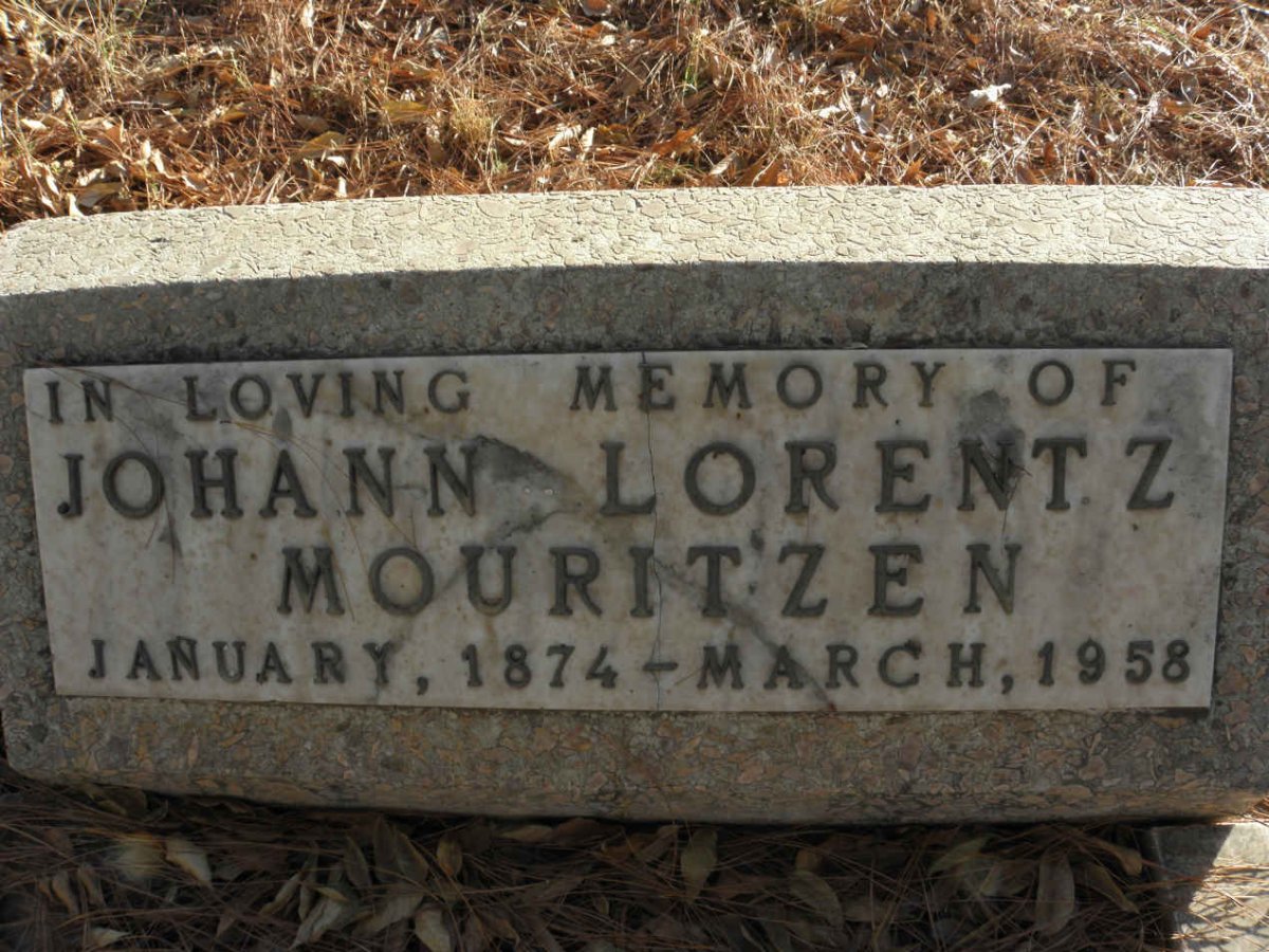 MOURITZEN Johann Lorentz 1874-1958
