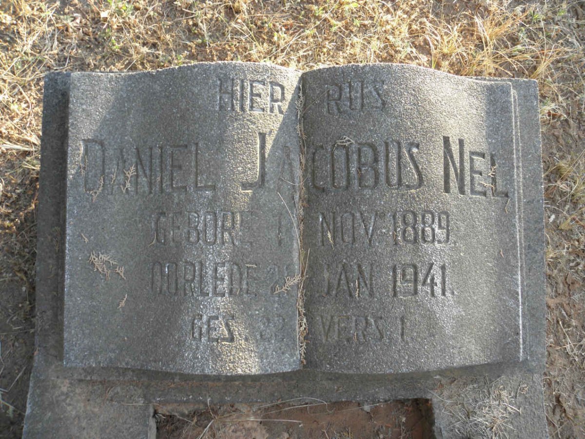 NEL Daniel Jacobus 1889-1941
