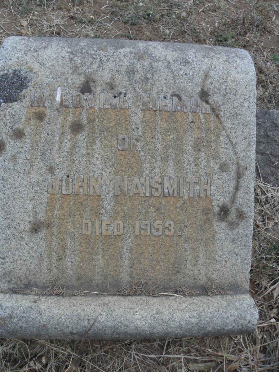NAISMITH John -1953