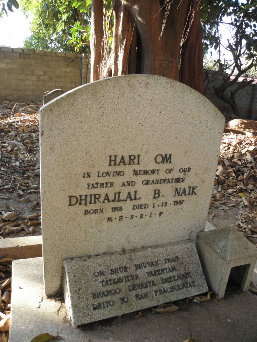 NAIK Dhirajlal B. 1918-1987