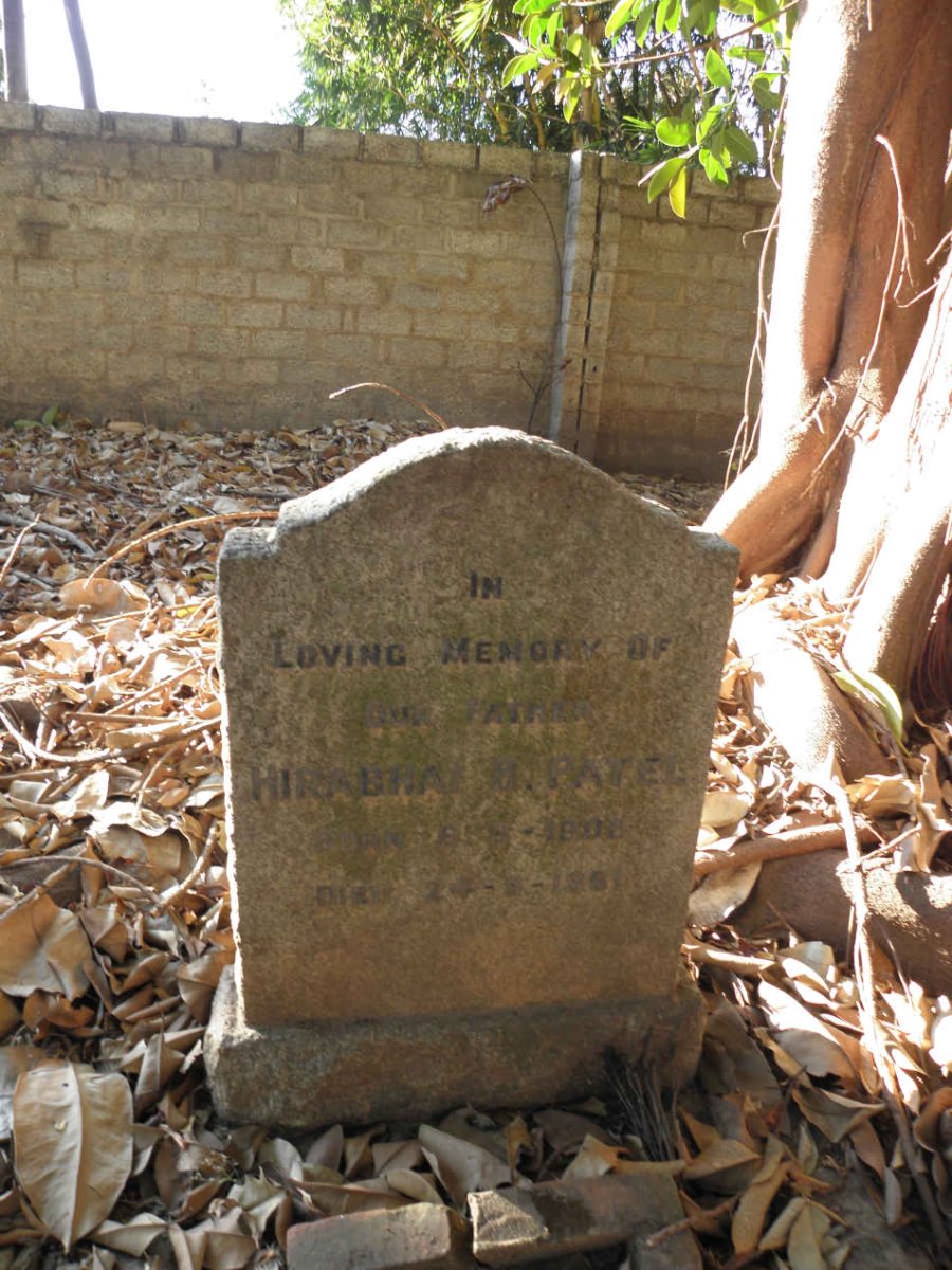 PATEL Hirabha 1908-1951