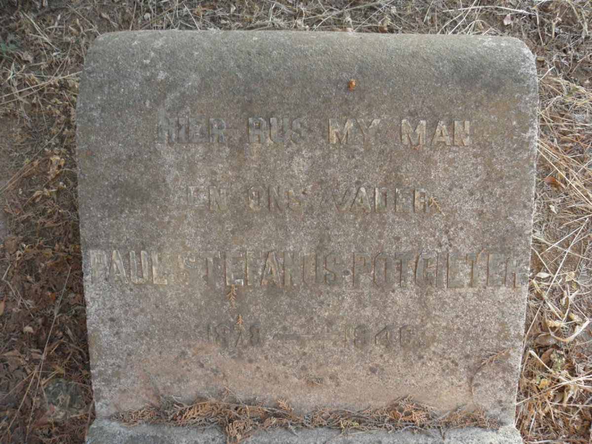 POTGIETER Paul Stefanus 1928-1946