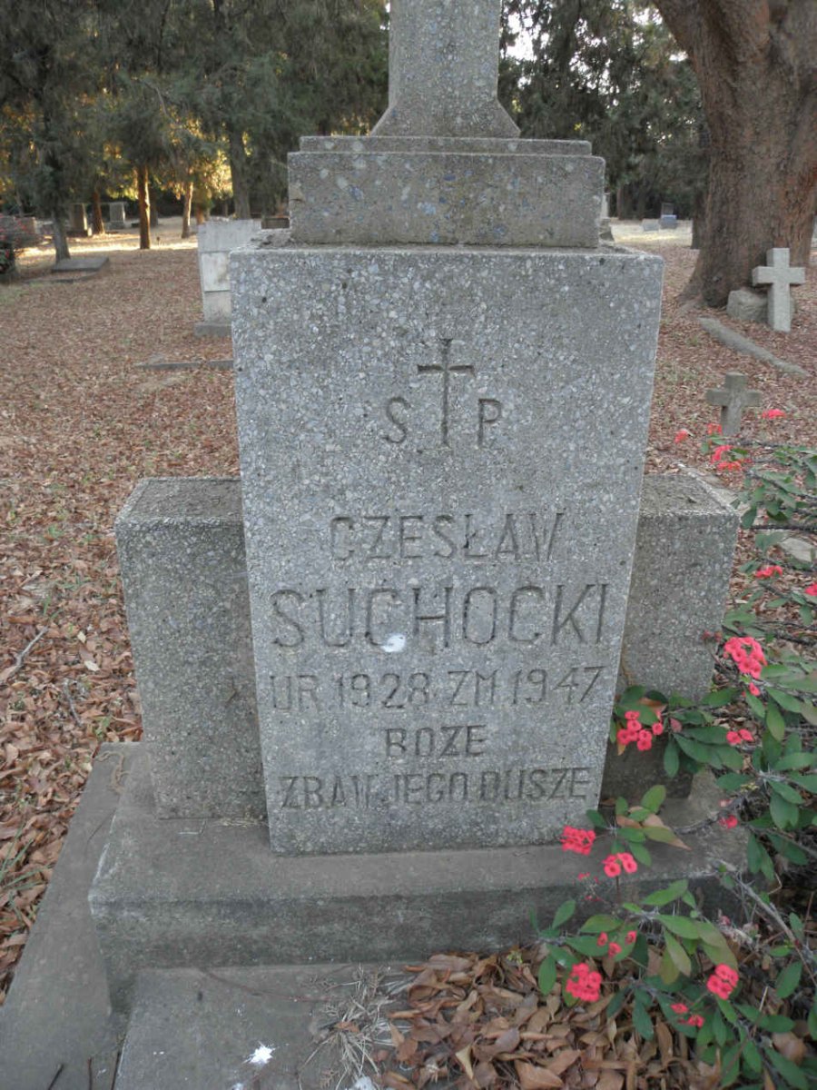 SUCHOCKI Czeslaw 1928-1947