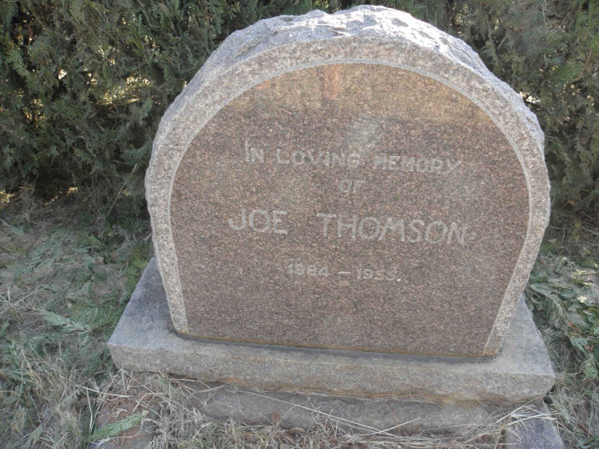 THOMSON Joe 1884-1955