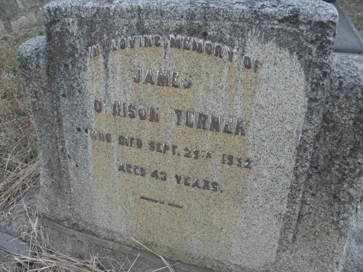 TURNER James Denison -1952