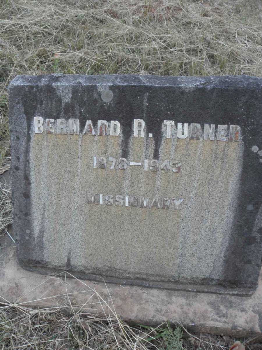 TURNER Bernard R. 1878-1943