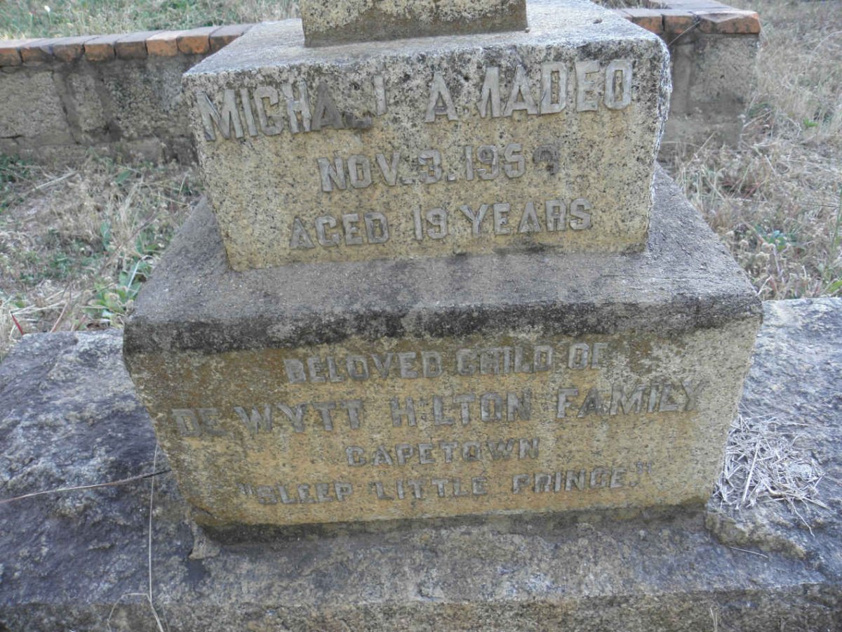 WYTT Michael Amadeo, de -1953