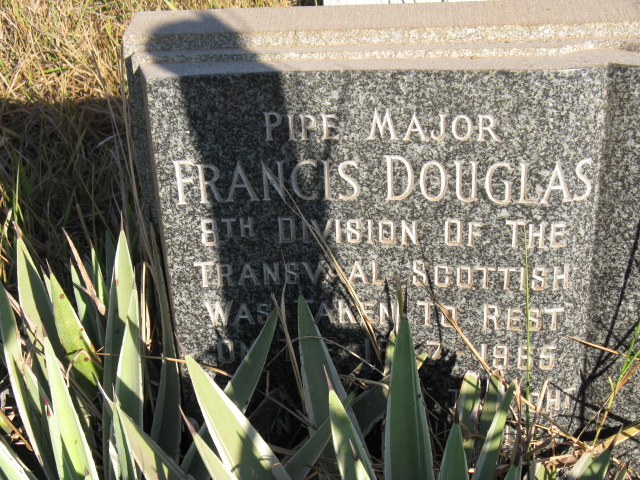 DOUGLAS Francis -1965