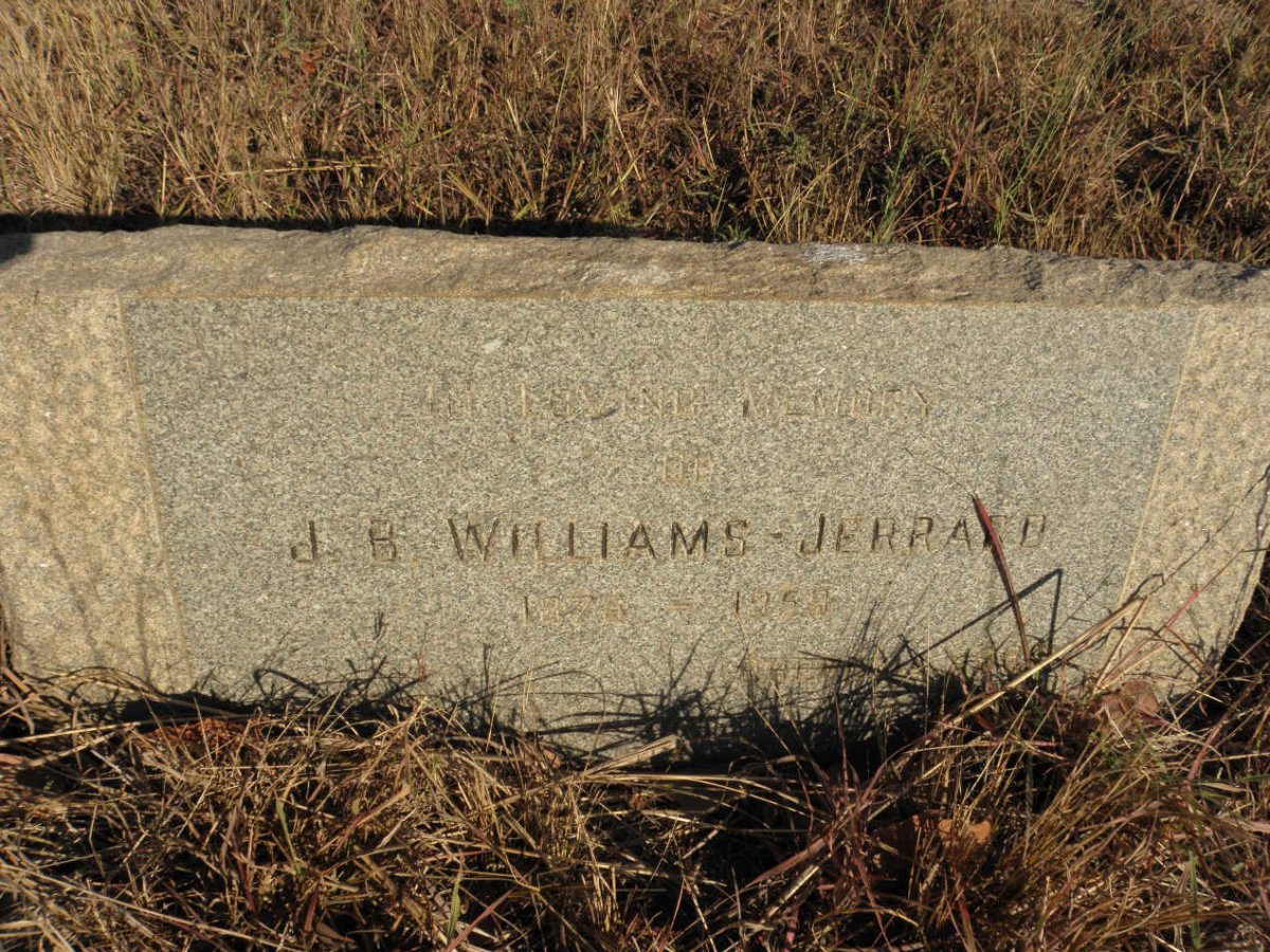 JERRARD J.B., Williams 187?-195?