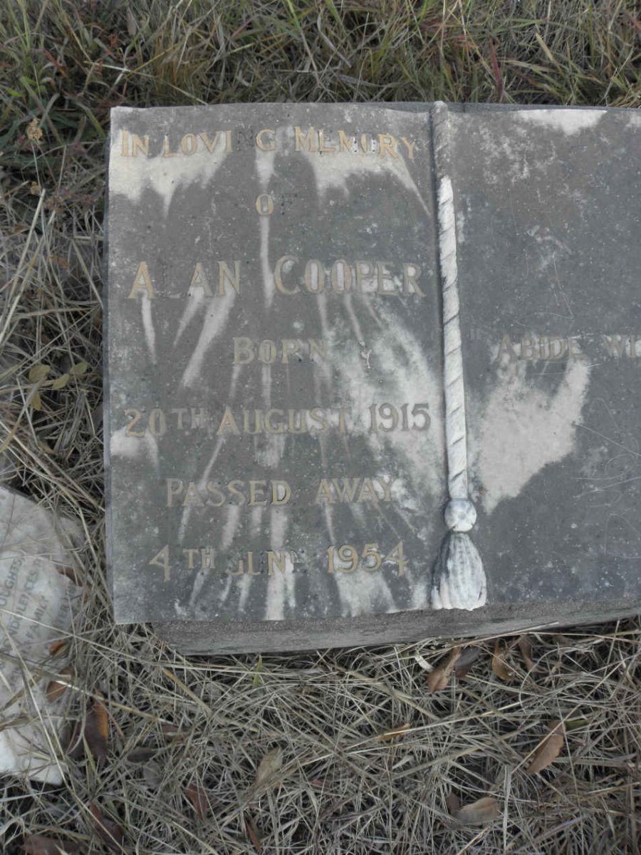 COOPER Alan 1915-1954