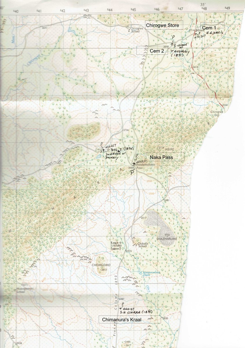 1. Location of graves for BIGG James -1890 :: DONAVAN or DONNELLY