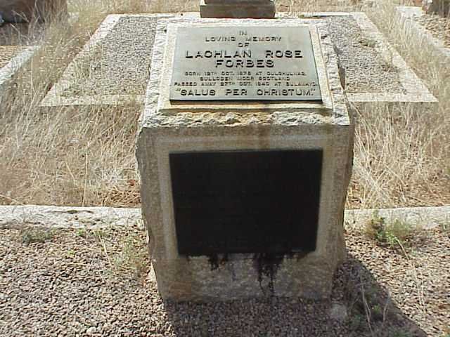 FORBES Lachlan Rose 187?-194?