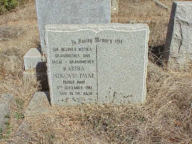PAYNE Martha - 1983