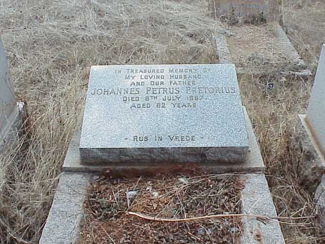 PRETORIUS Johannes Petrus -1967