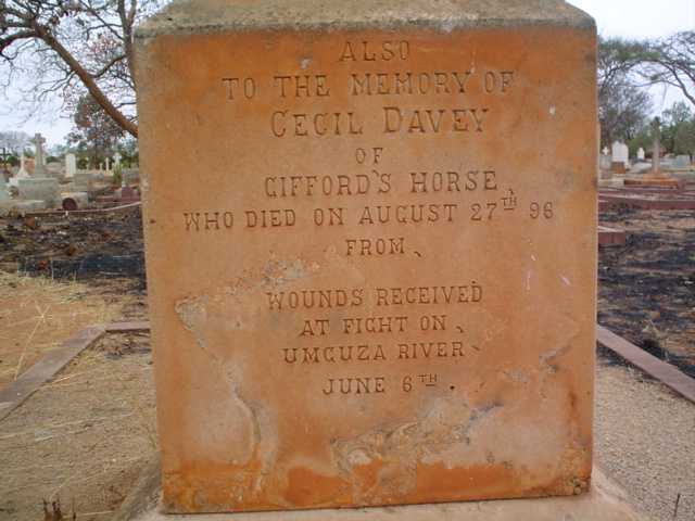 DAVEY Cecil -1896