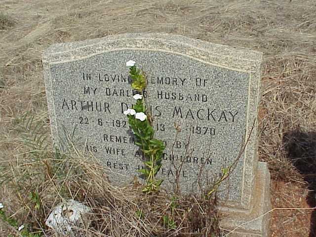 MACKAY Arthur Denis 1929-1970