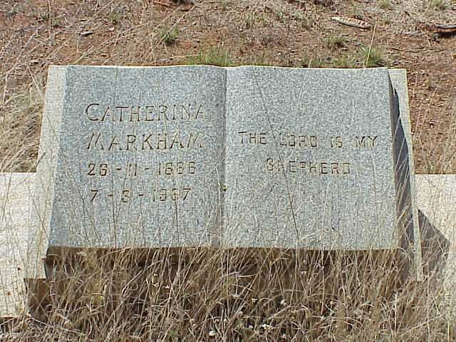 MARKHAM Catherina 1886-1967