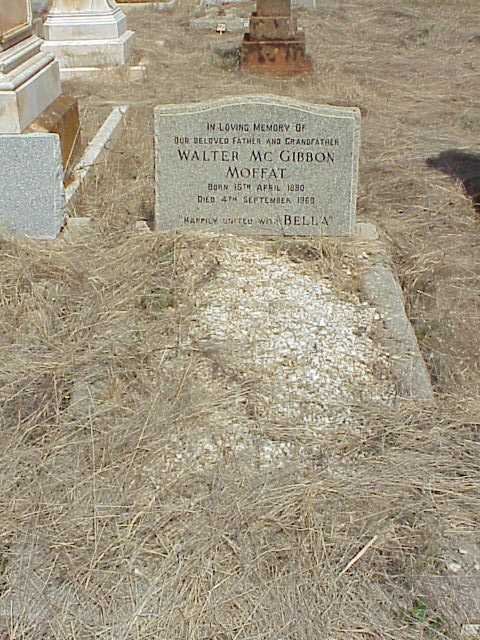 MOFFAT Walter McGibbon 1880-1960