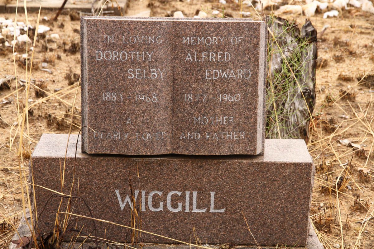 WIGGILL Alfred Edward 1877-1960 &amp; Dorothy Selby 1883-1968