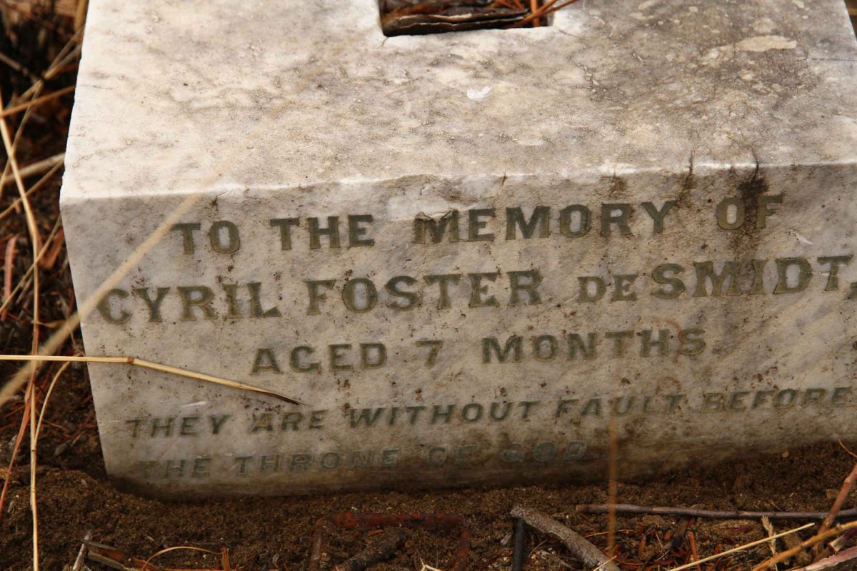 SMIDT Cyril Foster, de