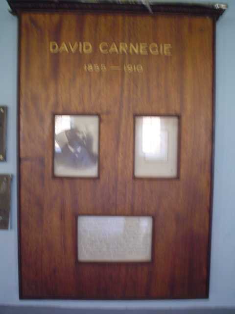 CARNEGIE David 1855-1910