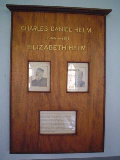HELM Charles Daniel 1844-1915 &amp; Elizabeth